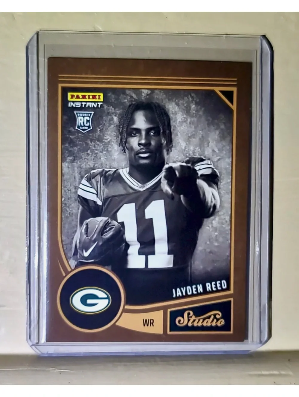 Jayden Reed 2023 Panini NFL Rated Rookie Retro #25 Football Card Packers 1/629